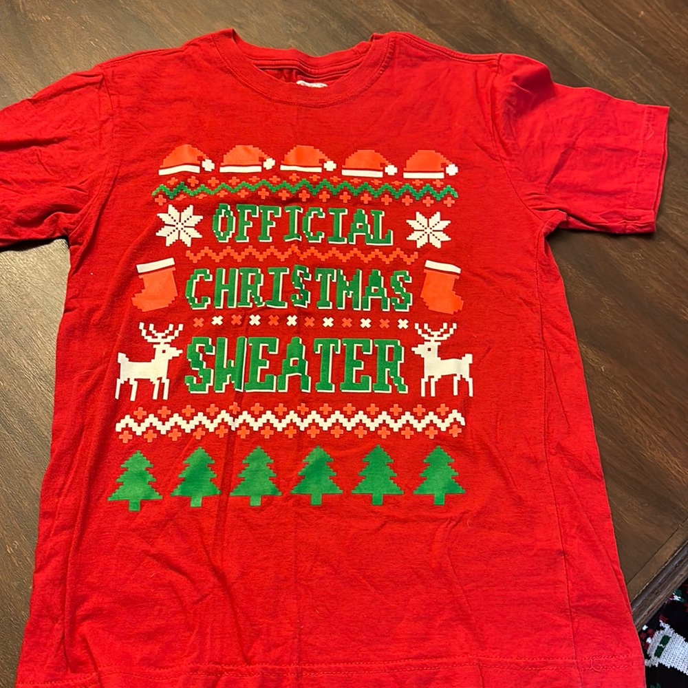 Christmas T-shirt, Youth 10-12